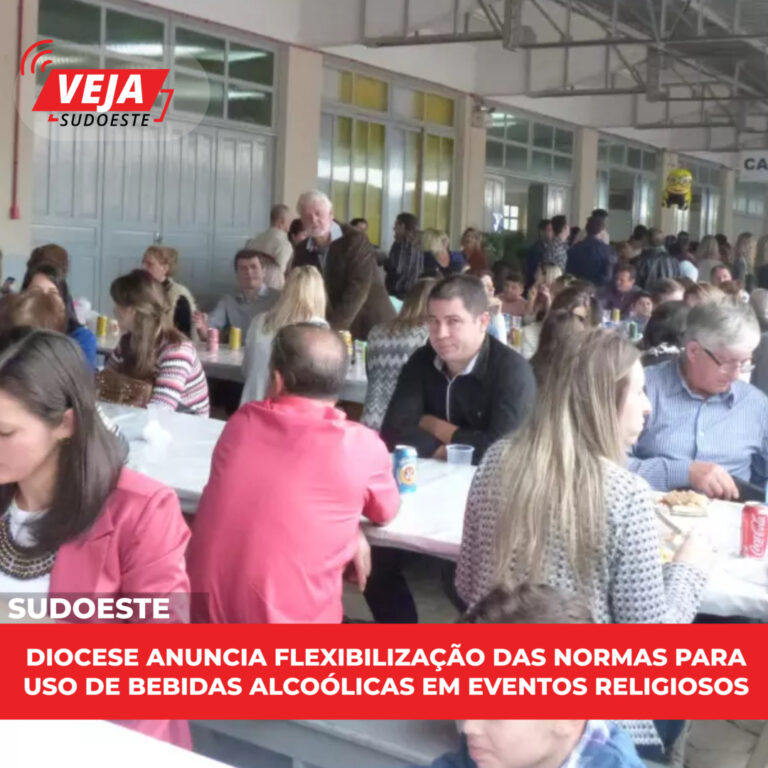 Bebidas alcoólicas voltam a ser permitidas em festas da Dioceses