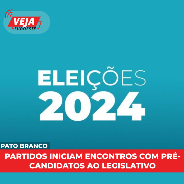 Partidos iniciam encontros com pré-candidatos ao legislativo