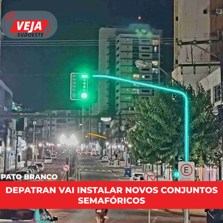 DEPATRAN vai instalar novos conjuntos semafóricos 