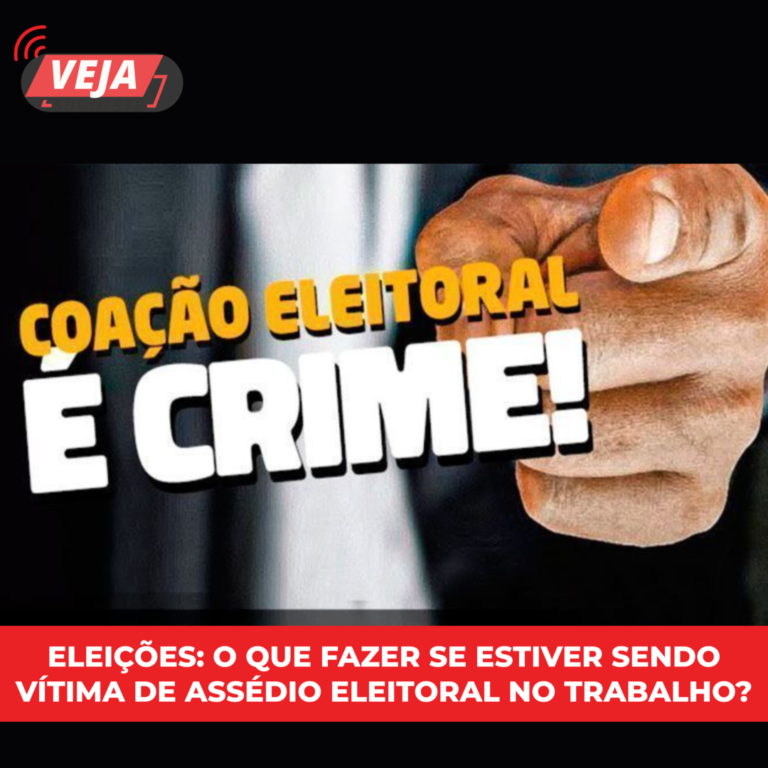 Eleições: o que fazer se estiver sendo vítima de assédio eleitoral no trabalho?