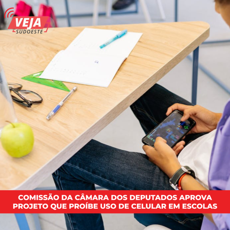 Comissão da Câmara dos Deputados aprova projeto que proíbe uso de celular em escolas