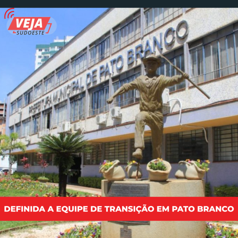 Definida a equipe de transição em Pato Branco