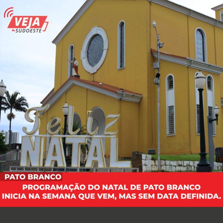 Prefeitura de Pato Branco anuncia Programação do Natal da Gratidão