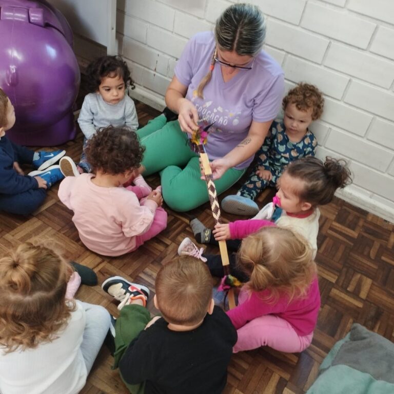 CMEI Mãe Augusta Zanatta promove encerramento de projeto sobre Cultura Indígena