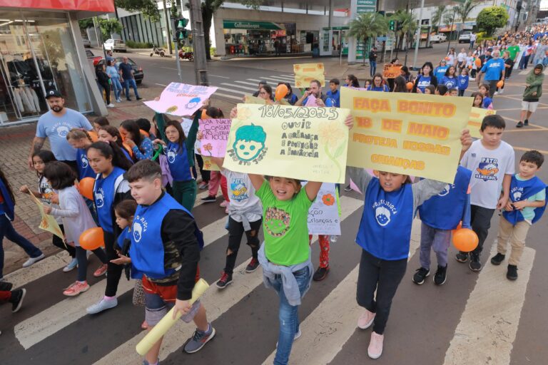 Maio Laranja mobiliza Pato Branco pela proteção da infância