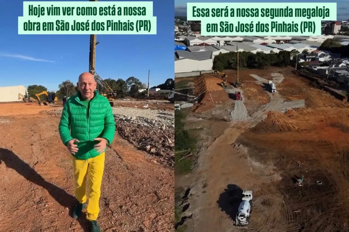Nova Havan perto de Curitiba será uma das maiores lojas da rede no Brasil