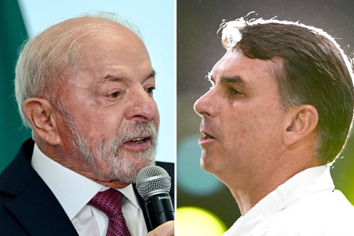 Datafolha: Lula e Flávio Bolsonaro vão intensificar campanha por voto útil para tentar vencer no 1º turno