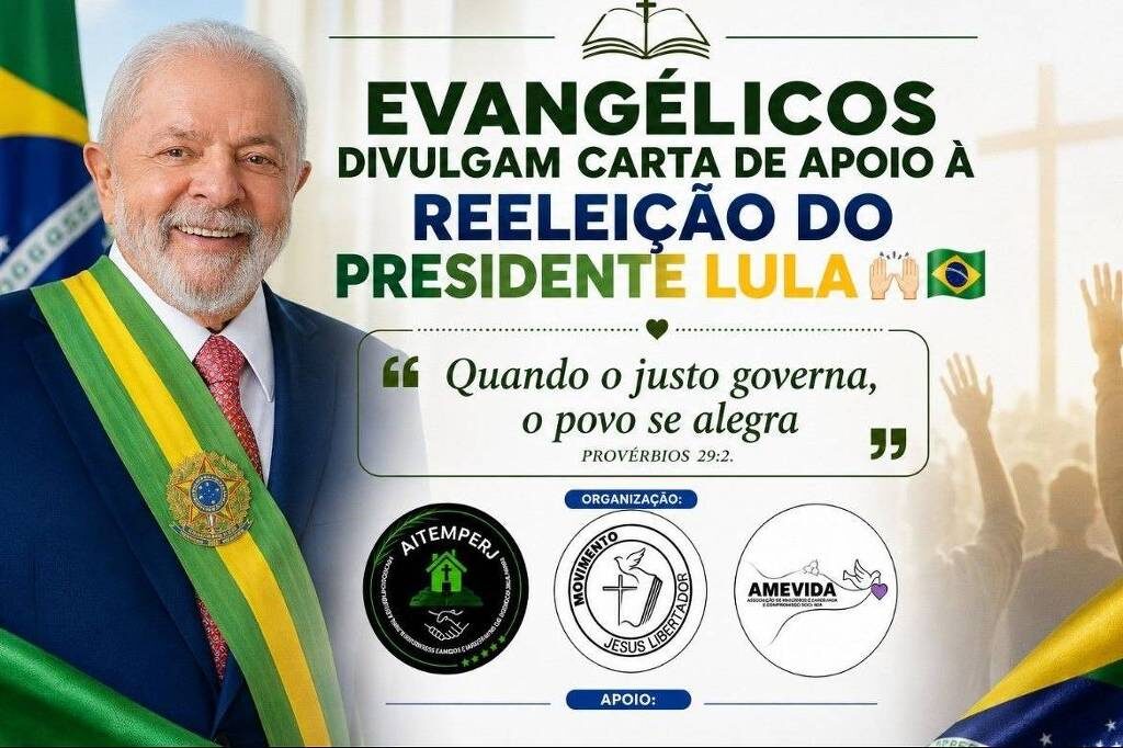Lula ganha apoio de grupos evangélicos de influência restrita no Rio